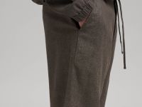 Шорты прямого кроя со льном