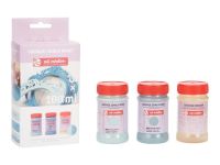 Набор меловых красок Talens "Art Creation" Vintage Синие цвета 2цв*100мл + медиум кракелюрный 100мл