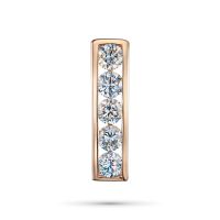 Классическая подвеска из красного золота э0212пд04220002_white