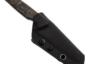 Туристический нож Kansept Parr blackwash сталь S35VN, рукоять Shred Carbon Fiber