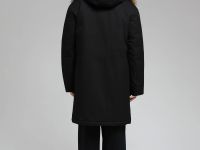 Длинный пуховик с натуральным пухом