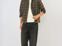 Свободные джинсы Baggy, Коричневый