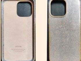 Чехол-накладка Kzdoo Sparkle для iPhone 14 Pro пластиковый (золотой)