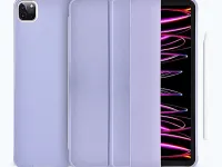 Чехол-книжка WIWU Classic II Case для Apple iPad 10.9"/11" (2018-2021) (полиуретан с подставкой) (GF-02) (фиолетовый)