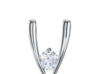 Подвеска из белого золота с бриллиантом э4701пд01149600