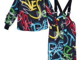 Комплект текстильный с полиуретановым покрытием для мальчиков: куртка, полукомбинезон