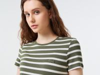 Женская футболка Lacoste приталенного кроя