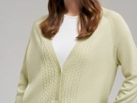 Свободный кардиган с хлопком