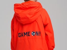 Куртка текстильная с полиуретановым покрытием для мальчиков (ветровка)