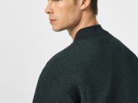 Бомбер на молнии, Серый