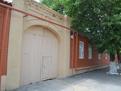 Дом, где родился маршал инженерных войск М.Воробьев