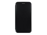Чехол-книжка для Samsung Galaxy S8+/S7+/S7 FE искусственная кожа (черный)