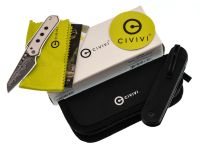 Складной нож CIVIVI Button Lock Elementum, сталь 14C28N, рукоять G10