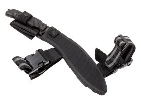 Мачете Fox Extreme Tactical Kukri, сталь N690, рукоять Forprene, чёрный