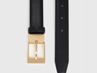 Ремень из искусственной кожи, Черный