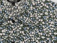 Блузка с коротким рукавом и отложным воротником