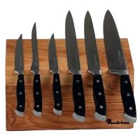 Подставка для ножей магнитная Woodinhome KS015SON, дуб