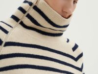 Платье свободного силуэта с шерстью