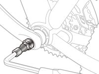 Выжимка шатунов Topeak Universal Crank Puller TPS-SP19 (черный)