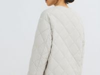 Лёгкая стёганая куртка, Бежевый