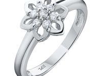 Кольцо из белого золота с бриллиантами э0901кц10175600