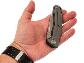 Складной нож Maxace Balance-M 2026, сталь M390, профессиональный фолдер, рукоять G10 Gray