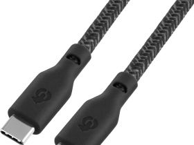 Кабель uBear Trend USB-C / USB-C 1,2 м Чёрный