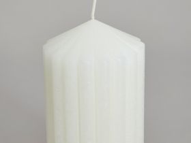 Свеча Fuoco, белая