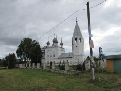 Ограда с воротами церкви Дмитрия Солунского, XIX век