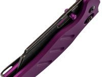 Складной нож Kizer C01C, сталь 154CM, рукоять алюминий, фиолетовый