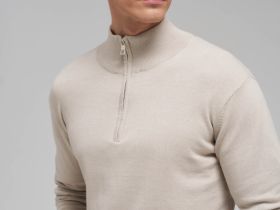 Джемпер прямого кроя из хлопка