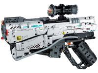 7810_MK Конструктор Механическая пушка черная