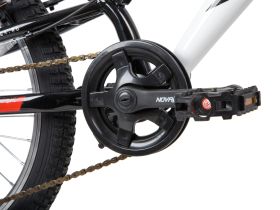 Детский велосипед Novatrack Shark 20 6sp, год 2020, цвет Белый