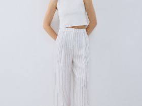 Укороченный топ, Белый