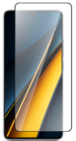 Стекло защитное для POCO X6 Pro 5G Черная рамка