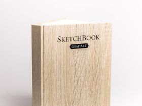 Скетчбук для графики Малевичъ "GrafArt" Light Wood 14,5х19 см 80 л 150 г