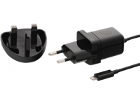 Сетевое зарядное устройство Griffin PowerBlock 5W 1A Lightning 90 см (черный) GA36560