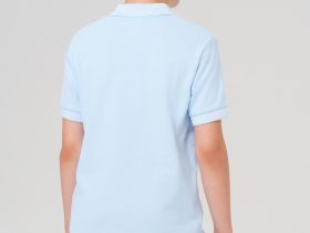 Сорочка трикотажная с воротником поло для мальчиков