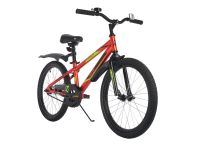 Детский велосипед Novatrack Juster 20, год 2023, цвет Красный