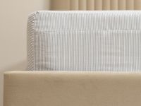 Простыня на резинке Серые линии