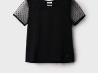 Фуфайка трикотажная для девочек (футболка)