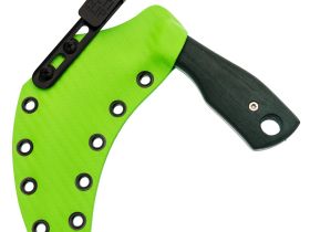 Нож Barmaley Knives Грим, сталь AUS-10Co, рукоять Микарта, зеленый