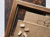 Рамка KK/home ручной работы из дерева твердых пород, 16х16 / 18х18