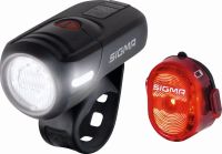 Набор фонарей Sigma Aura 45 / Nugget II (красный / белый)