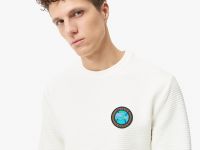 Мужской лонгслив Lacoste Tennis Heritage стандартного кроя