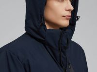 Утепленная куртка с капюшоном