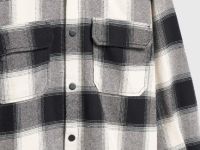 Куртка-рубашка с капюшоном для мальчиков, Черный