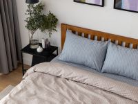 Постельное белье Gustavo, бежевое