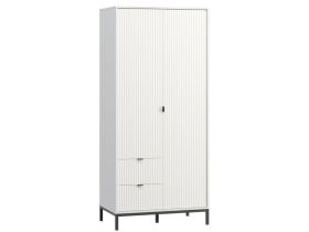 Распашной шкаф Трейвис 2-93x205 Белый