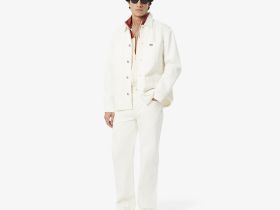 Мужская хлопковая футболка Lacoste с коротким рукавом